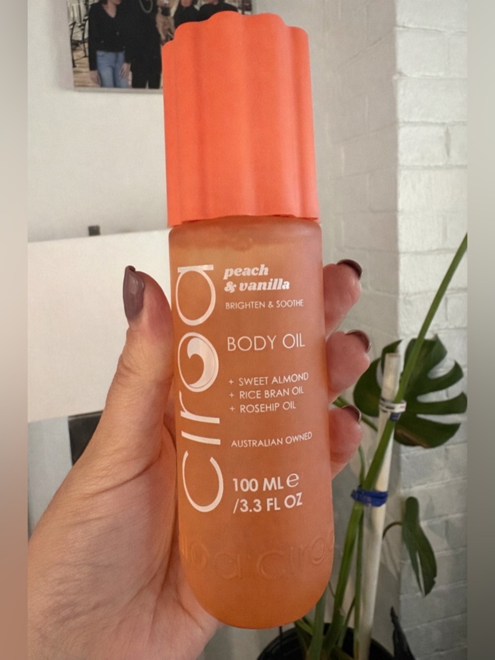 🌸✨ Ciroa Peach & Vanilla Body Oil ✨🌸